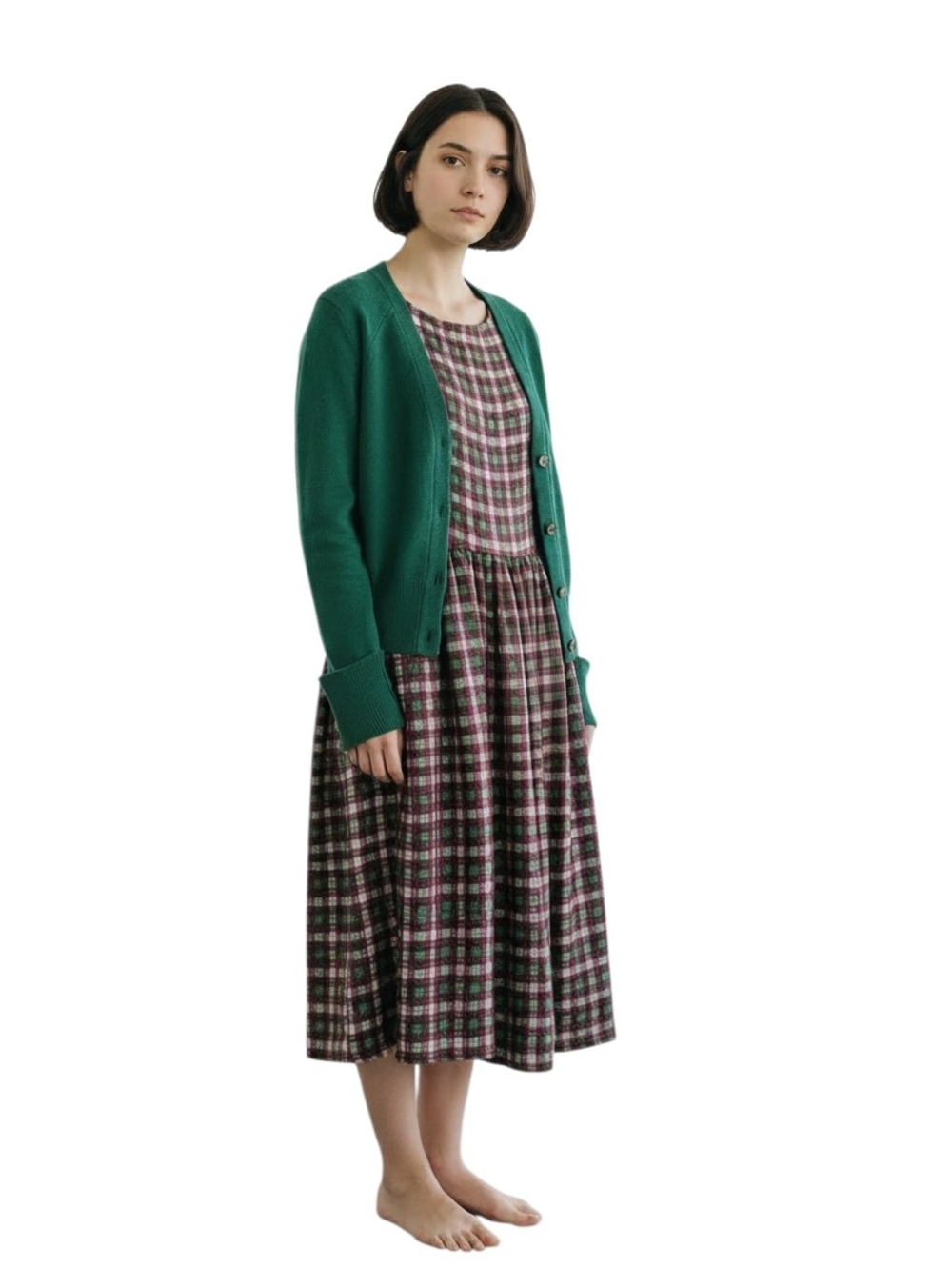 🌸 NEW GAP Wool Blend Green Button-Up Cardigan Sweater XS
